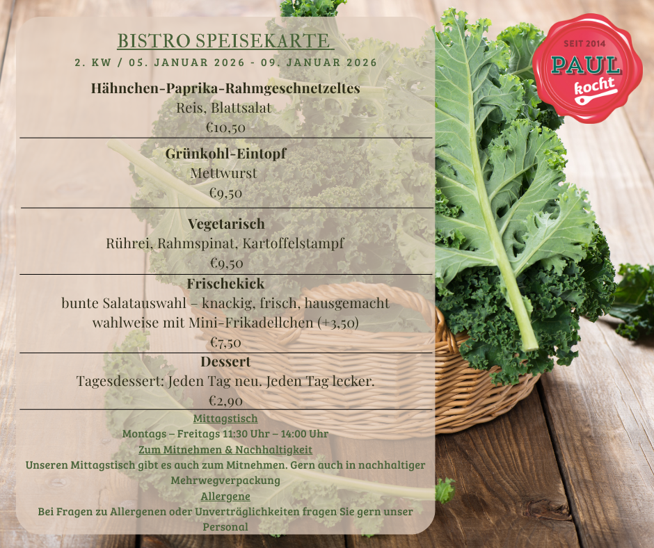 Speisekarte KW 46