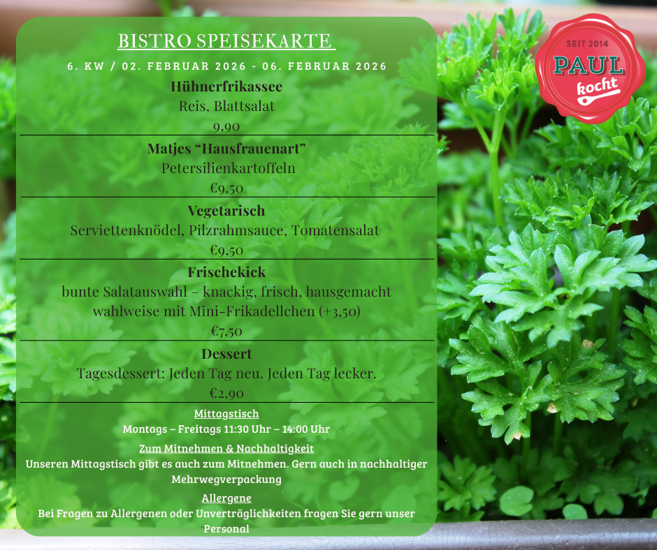 Speisekarte KW 46