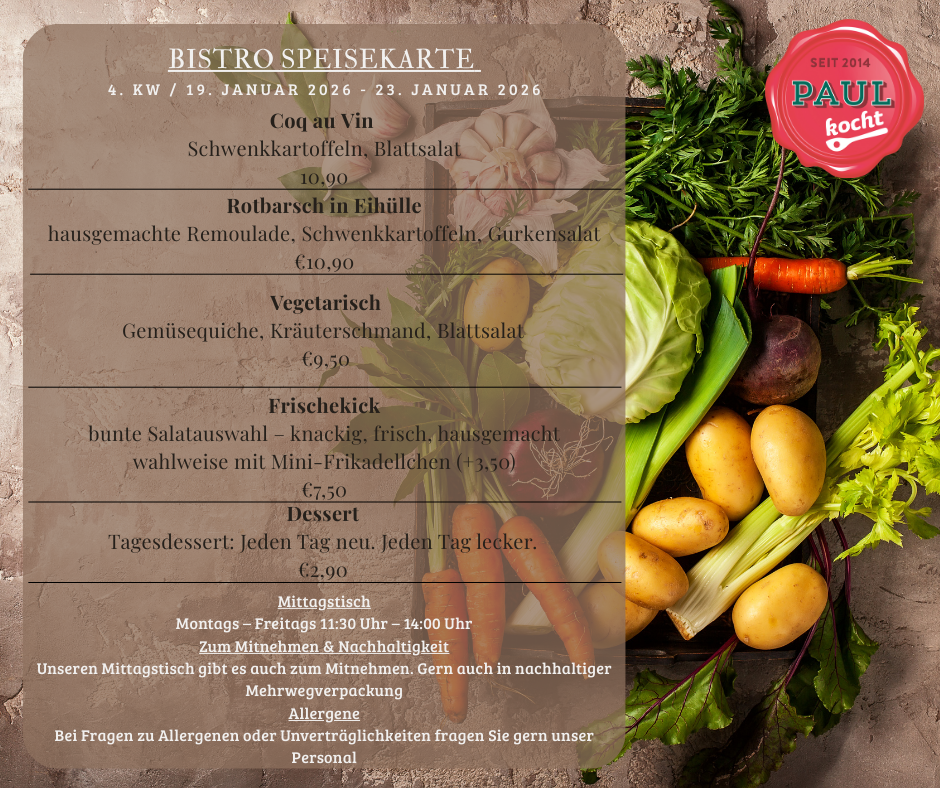 Speisekarte KW 46
