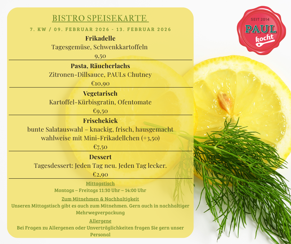 Speisekarte KW 46