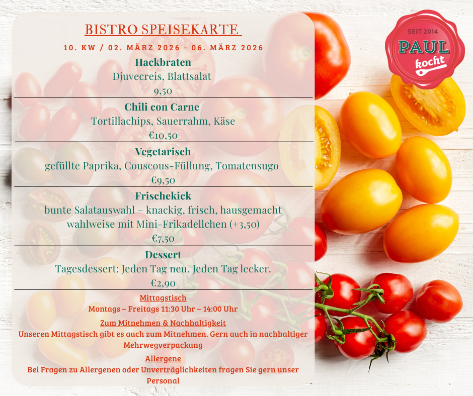 Speisekarte KW 46