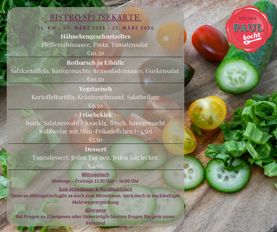 Speisekarte KW 46