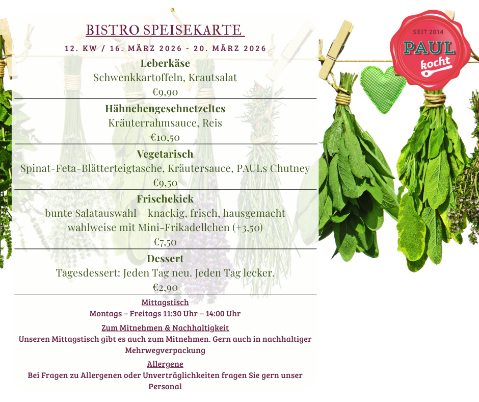 Speisekarte KW 46