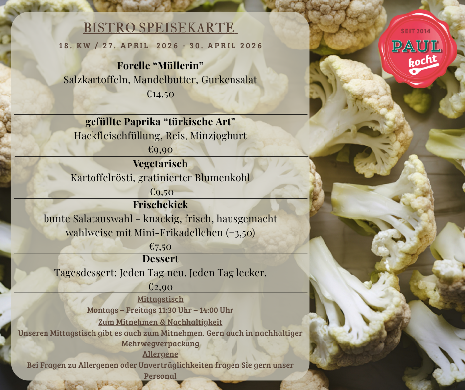 Speisekarte KW 46