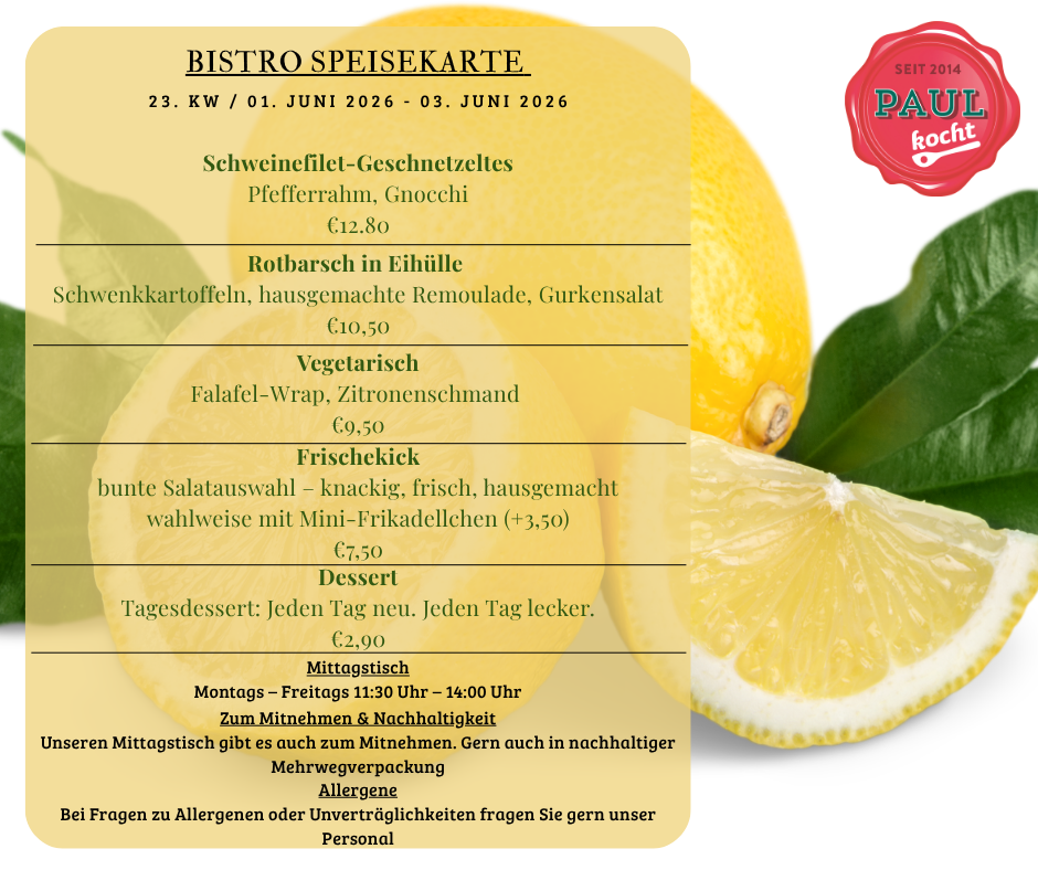 Speisekarte KW 46