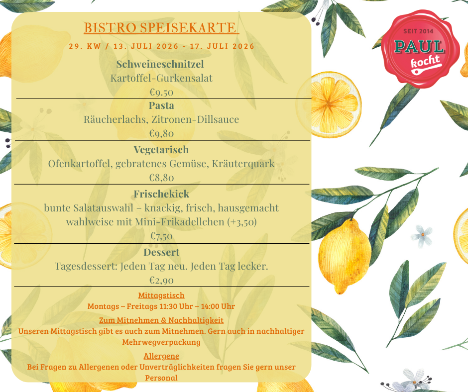 Speisekarte KW 46
